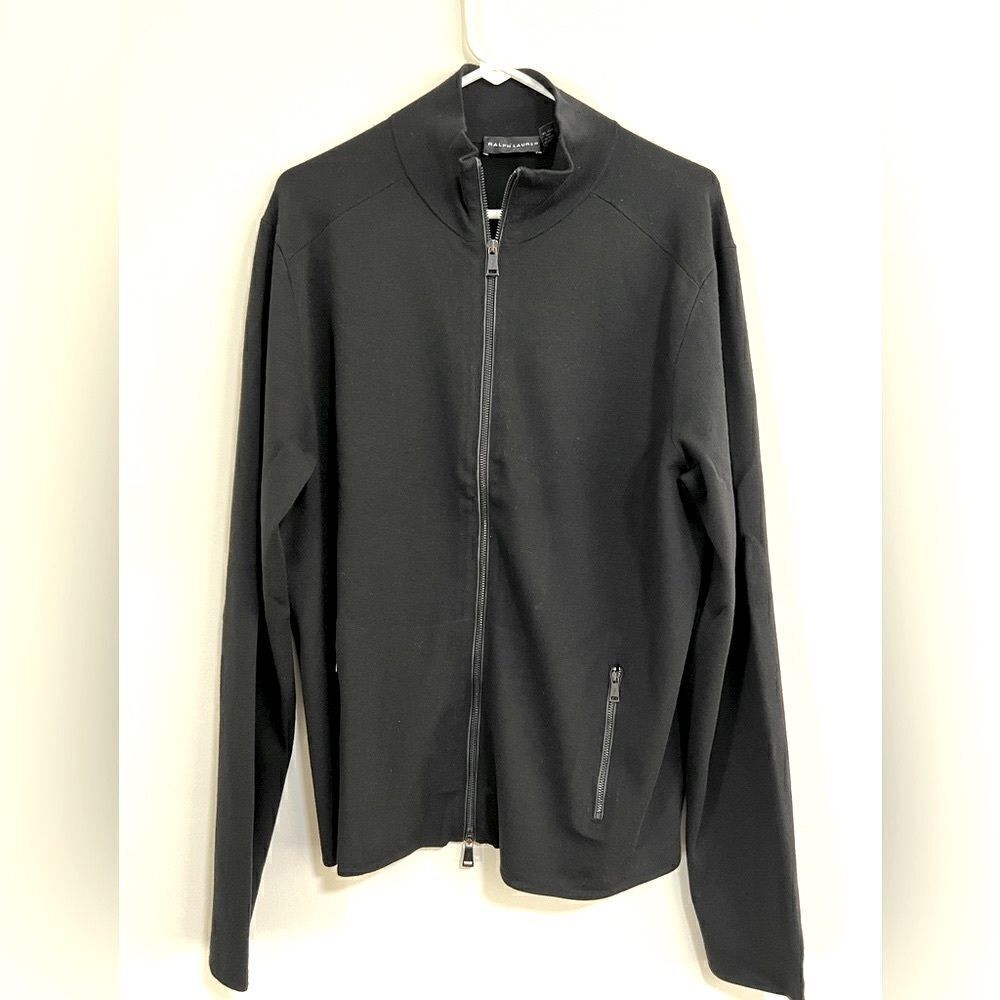Ralph Lauren Black Label Men’s Zip Up Sweater. Excellent Condition. Size XL